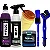 KIT LAVAGEM MOTO SHAMPOO ESCOVA LIMPA CORRENTE RENOVA PLÁSTICOS - Imagem 1