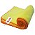 PANO DE MICROFIBRA AMARELO 40X40CM 350GSM LINCOLN - Imagem 1