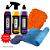 KIT LAVAGEM CARRO SHAMPOO V-FLOC CERA TOK FINAL RESTAURAX 500ml VONIXX - Imagem 1