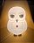Luminária Coruja Hedwig - Harry Potter - Imagem 2