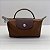 Longchamp Le Pliage brown mini tote - Imagem 1