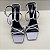 Lilac laminated sandal with - Imagem 1