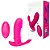 Calcinha Vibratória Em Formato De Glande Com 10 Modos De Vibração Rosa - Imagem 1