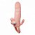 Capa Peniana Extensora de 4 cm Vibração e Anel Para Escroto - Brave Man - Imagem 2