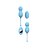 Cápsula Vibratória Para Pompoarismo 9 Modos de Vibração Azul - S-Hande VAVA - Imagem 3