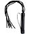 Chicote com 8 Tiras BDSM 40 CM Preto - DOMINATRIXXX - Imagem 1