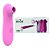 Estimulador de Clitóris 10 Níveis Sucção Silicone Aveludado Rosa - Woman Suction - Imagem 1