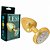 Plug Anal Grande ABS Dourado Jóias Cravejado 7,2 X 4 Cm - Hard Less - Imagem 1