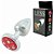 Plug Anal Médio Cravejado ABS Cromado Pedra Vermelha 6,7x3,5 Cm - HARD LESS - Imagem 1