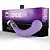 Estimulador De Ponto G Em Vidro Com Silicone Roxo - Key Comet Wand - Imagem 1