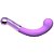 Estimulador De Ponto G Em Vidro Com Silicone Roxo - Key Comet Wand - Imagem 3