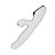 Vibrador Ponto G E Clitóris Rotativo Luxo Branco - Kisstoy A-King Max - Imagem 4