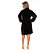 Robe Veludo Tamanho Único Preto - Lingerie Pimenta Sexy - Imagem 2