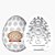 Masturbador Masculino Formato De Ovo Textura De Coroa - Magical Kiss Egg Crater - Imagem 1