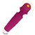 Massageador Varinha Flower Recarregável 20 Modos De Vibração Em Silicone Preto - Massager - Imagem 4