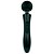 Super Varinha Mágica Oval Com 20 Velocidades 8 Frequências Preto - Massage Stick - Imagem 1
