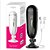 Masturbador em Formato de Vagina em Cyberskin com Vibro e Ventosa e Som - Fox - Imagem 1