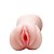 Masturbador Masculino Em Forma De Vagina Dupla Em Silicone Macio Elástico 13 X 5 Cm - Imagem 3