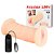 Masturbador Masculino Vagina Dupla em Cyberskin com Texturas Interna e Vibro - Passion Lady Dale - Imagem 1