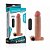 Capa Peniana Extensora Vibratória Com Anel Escrotal - Pleasure X-Tender Series - Imagem 1