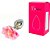 Plug Anal Em Metal Com Flor Tamanho Pequeno 7,6 X 2,7 Cm - Me Ame - Imagem 1