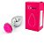 Plug Anal Em Metal Com Flor Lapidada Em Sua Base Tamanho P Pink 6,9 X 3,0 Cm - Imagem 1