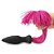 Plug Anal em Silicone Cauda de Pônei Rosa Plug With Pony Tail - Lovetoy - Imagem 2