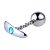 Plug Anal Em Metal Escalonado Com Joia Em Sua Base 9 X 4 Cm - Imagem 5