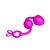Plug Anal em Soft Touch com 2 Esferas em Tamanhos Gradativos 22,5 cm - Pretty Love Balls - Imagem 3