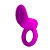 Anel Peniano em Silicone Com Vibração Única Roxo - Pretty Love Cobra - Imagem 2