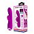 Vibrador Ponto G Clitóris Com Sucção e Vibração Roxo - PRETTY LOVE REGINA - Imagem 1