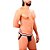 Cueca Jockstrap Tapa Sexo Com Detalhe De Listras - Sd Clothing - Imagem 2