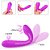 Vibrador De Clitóris E De Ponto G Com Vértebras Vibração E Sucção Roxo - S-Hande Charming - Imagem 6