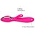 Vibrador Ponto G E Clitóris Com 9 Modos De Vibração Rosa - S-Hande Softs - Imagem 4