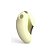 Vibrador para Casal com Estimulador de Clitóris Amarelo - Travel Companion - Imagem 2