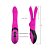 Vibrador Duplo Estimulador de Ponto G Com 7 Modos De Vibração Roxo - Imagem 4