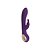 Vibrador Estimulador de Clitóris Em Silicone Aveludado Jack Rabbit Lilás - Imagem 2