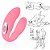 Vibrador Para Casais Silicone 10 Modos de Vibração Rosa - Nana - Imagem 2