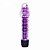 Vibrador Personal Com Capa Peniana de Silicone Com Saliências Roxo - Imagem 1