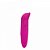 Vibrador Ponto G Golfinho Toque Aveludado Rosa Escuro - Imagem 2