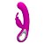 Vibrador Ponto G E Clitóris Formato Coelho Roxo - Pretty Love Webb - Imagem 2