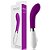 Vibrador Estimulador De Ponto G Em Silicone Com 10 Modos De Vibrações Roxo - XXOO - Imagem 1