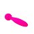 Massageador Recarregável Formato De Cogumelo E 10 Modos De Vibração Rosa - Carl - Imagem 4