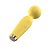 Mini Massageador Recarregável Com 10 Modos De Vibração Amarelo - Youvibe Cream - Imagem 3