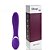 Vibrador Ponto G Em Silicone Recarregável 12 Vibrações Roxo - Imagem 1