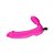 Vibrador Penetrador Strapless Duplo com Glande Penetração Simultânea Rosa - Imagem 2