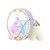 Vibrador Recarregável 8 Vibrações Folheado Ouro - Zalo Lolita Baby Heart - Imagem 1