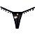 Calcinha Fio Dental Pompons Frente Biju Atrás Regulagem Singela - Lingerie Sensualle - Imagem 4