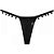 Calcinha Fio Dental Pompons Frente Biju Atrás Regulagem Singela - Lingerie Sensualle - Imagem 3