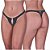 Calcinha Gretchen Fio Dental Sexy com Abertura na Frente - Lingerie Sensualle - Imagem 4